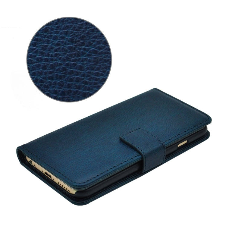 Litchi Texture Horizontal Flip PU Leather Case with Magnetic Snap & Card Slots & Holder & Wallet for iPhone 6 & 6s