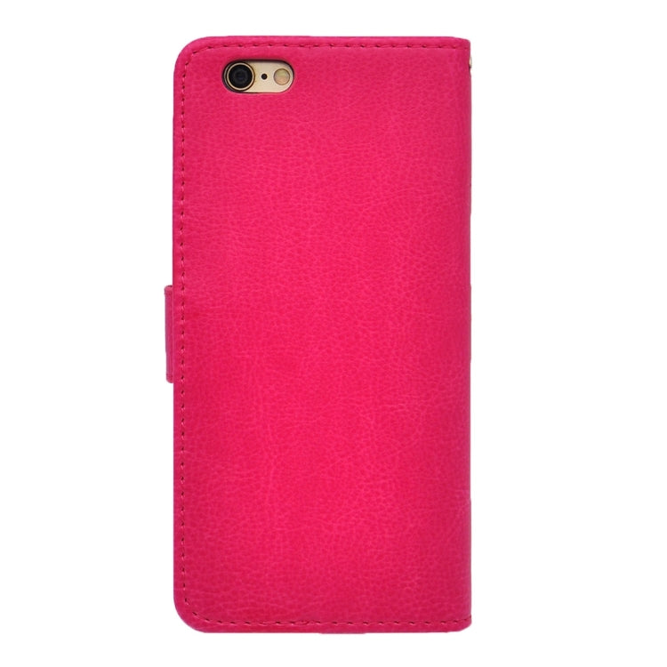 Litchi Texture Horizontal Flip PU Leather Case with Magnetic Snap & Card Slots & Holder & Wallet for iPhone 6 & 6s
