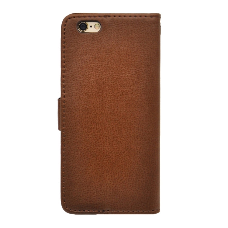 Litchi Texture Horizontal Flip PU Leather Case with Magnetic Snap & Card Slots & Holder & Wallet for iPhone 6 & 6s