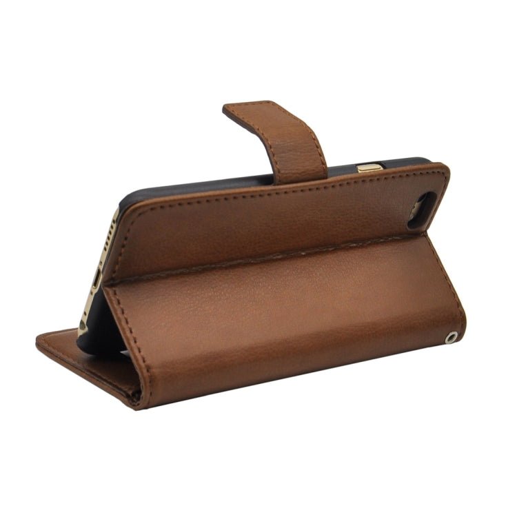 Litchi Texture Horizontal Flip PU Leather Case with Magnetic Snap & Card Slots & Holder & Wallet for iPhone 6 & 6s