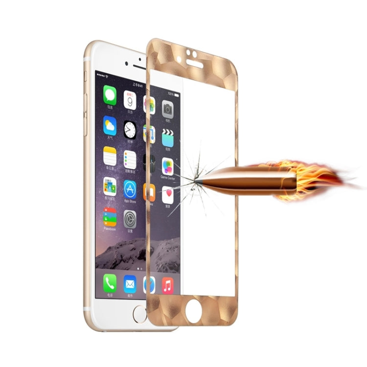 0.3mm Soft Carbon Fiber Side Full Screen Tempered Glass Film for iPhone 6 & 6s