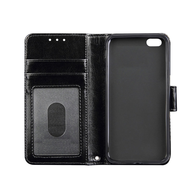 Crazy Horse Texture Horizontal Flip Leather Case with Holder & Card Slots & Wallet & Photo Frame for iPhone 6 & 6s