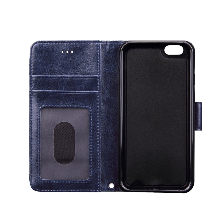 Crazy Horse Texture Horizontal Flip Leather Case with Holder & Card Slots & Wallet & Photo Frame for iPhone 6 & 6s