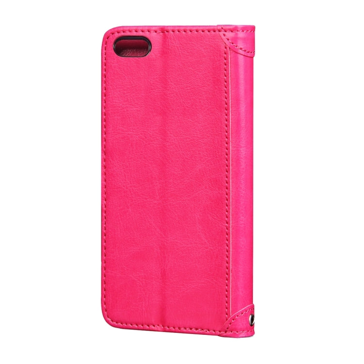 Crazy Horse Texture Horizontal Flip Leather Case with Holder & Card Slots & Wallet & Photo Frame for iPhone 6 & 6s