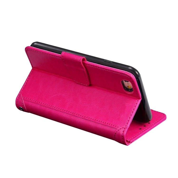 Crazy Horse Texture Horizontal Flip Leather Case with Holder & Card Slots & Wallet & Photo Frame for iPhone 6 & 6s