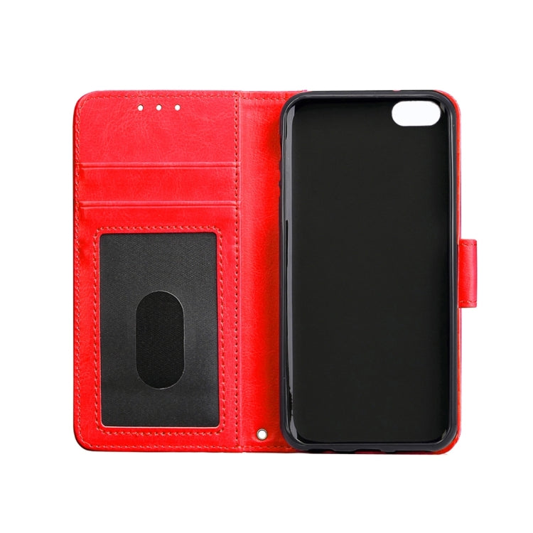 Crazy Horse Texture Horizontal Flip Leather Case with Holder & Card Slots & Wallet & Photo Frame for iPhone 6 & 6s