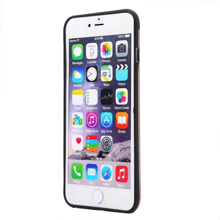 MOTOMO Brushed Texture Metal + TPU Protective Case for iPhone 6 & 6s
