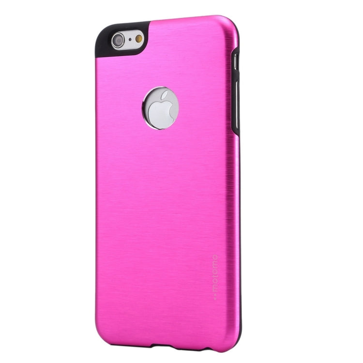 MOTOMO Brushed Texture Metal + TPU Protective Case for iPhone 6 & 6s