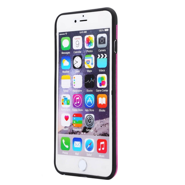 MOTOMO Brushed Texture Metal + TPU Protective Case for iPhone 6 & 6s