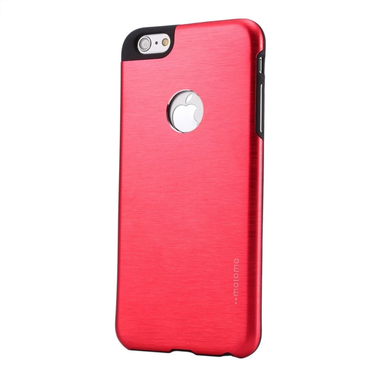 MOTOMO Brushed Texture Metal + TPU Protective Case for iPhone 6 & 6s