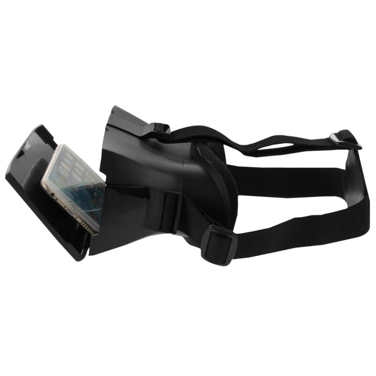 3D Cardboard Head Mount Plastic 3D Virtual Reality Video Glasses for 4.7 - 6.0 inch Android / iOS Smartphone