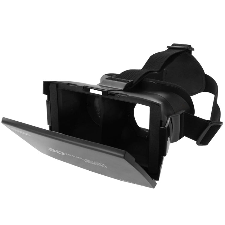 3D Cardboard Head Mount Plastic 3D Virtual Reality Video Glasses for 4.7 - 6.0 inch Android / iOS Smartphone