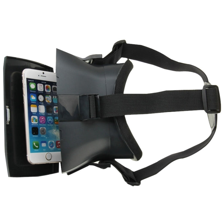 3D Cardboard Head Mount Plastic 3D Virtual Reality Video Glasses for 4.7 - 6.0 inch Android / iOS Smartphone