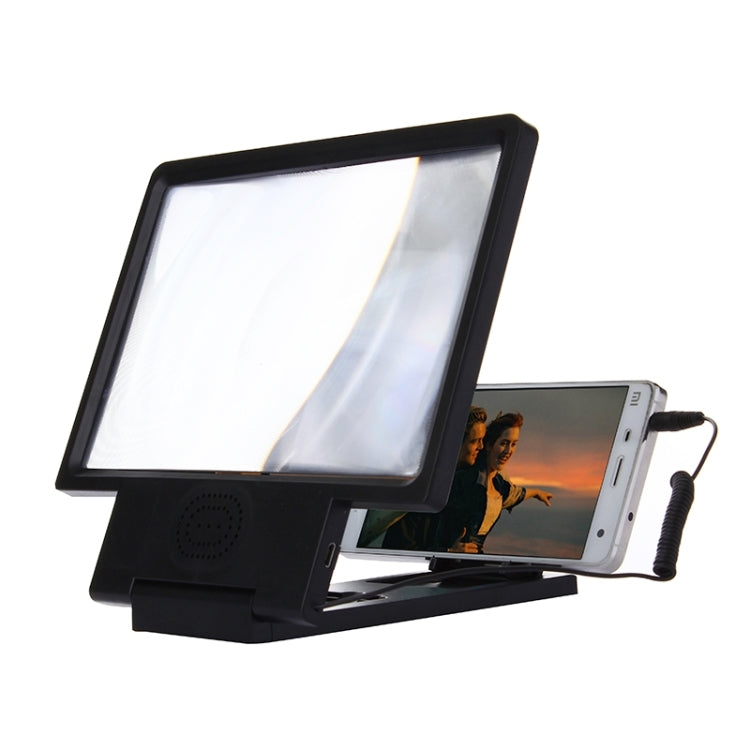 Angle-Adjustable Eyeshield 3D Enlarged Screen Mobile Phone Video Frequency Amplifier with Speaker