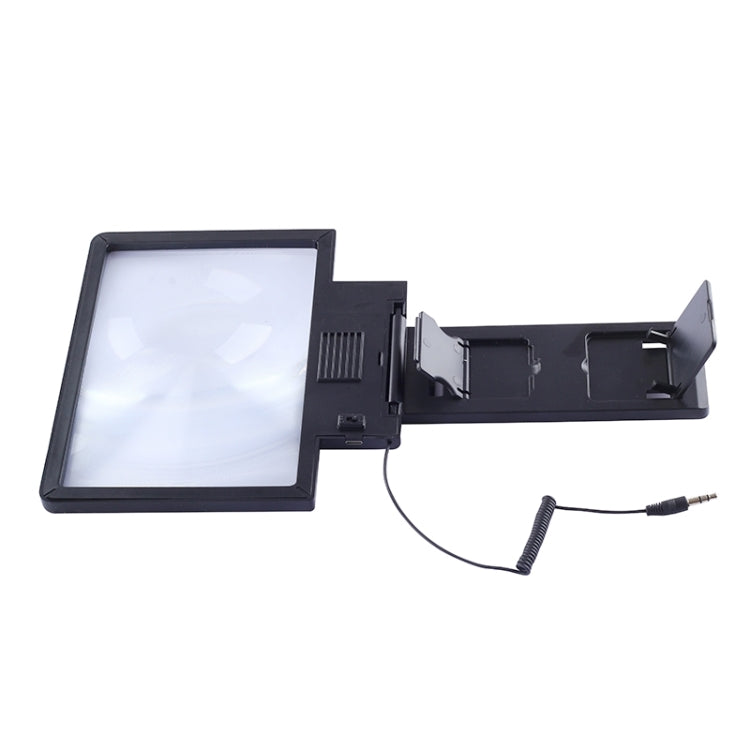 Angle-Adjustable Eyeshield 3D Enlarged Screen Mobile Phone Video Frequency Amplifier with Speaker