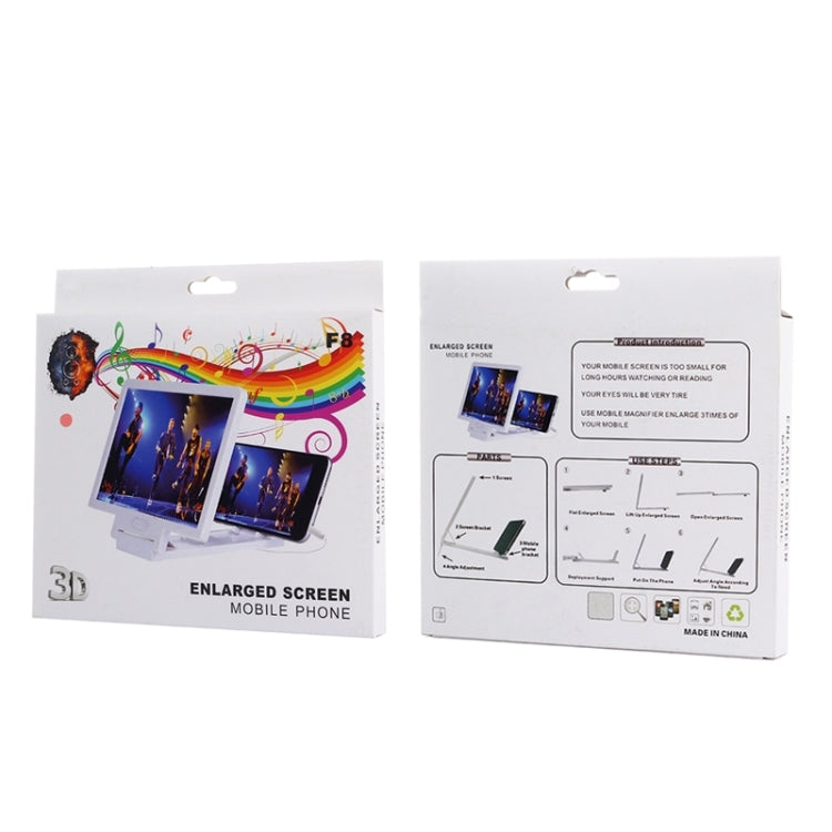 Angle-Adjustable Eyeshield 3D Enlarged Screen Mobile Phone Video Frequency Amplifier with Speaker