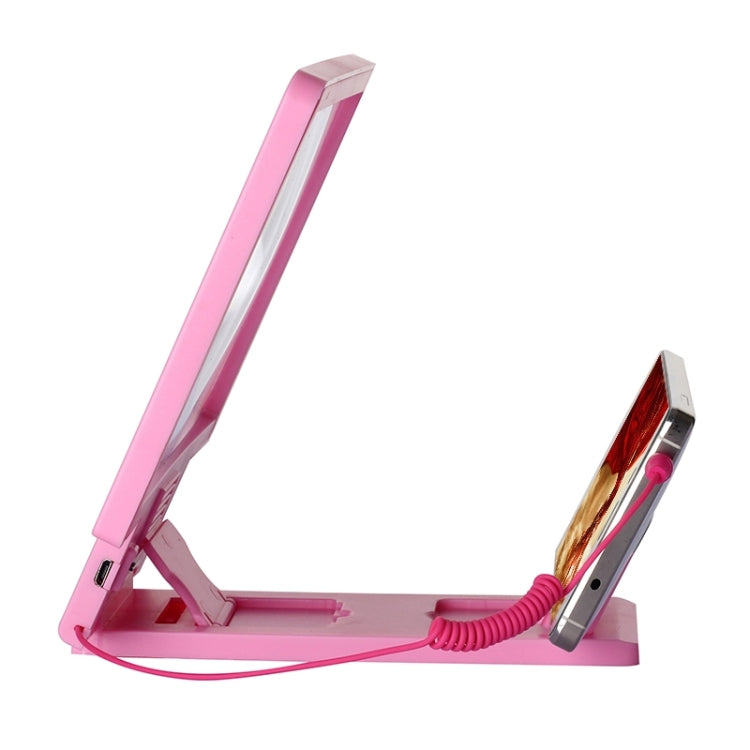 Angle-Adjustable Eyeshield 3D Enlarged Screen Mobile Phone Video Frequency Amplifier with Speaker