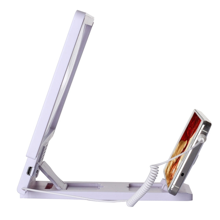Angle-Adjustable Eyeshield 3D Enlarged Screen Mobile Phone Video Frequency Amplifier with Speaker