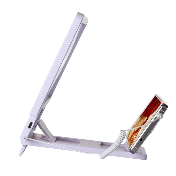 Angle-Adjustable Eyeshield 3D Enlarged Screen Mobile Phone Video Frequency Amplifier with Speaker