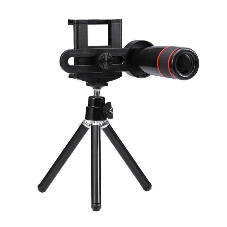 Universal 12x Zoom Optical Telescope Telephoto Camera Lens Kit, Suitable for Width as 5.5cm-8.5cm Mobile Phone