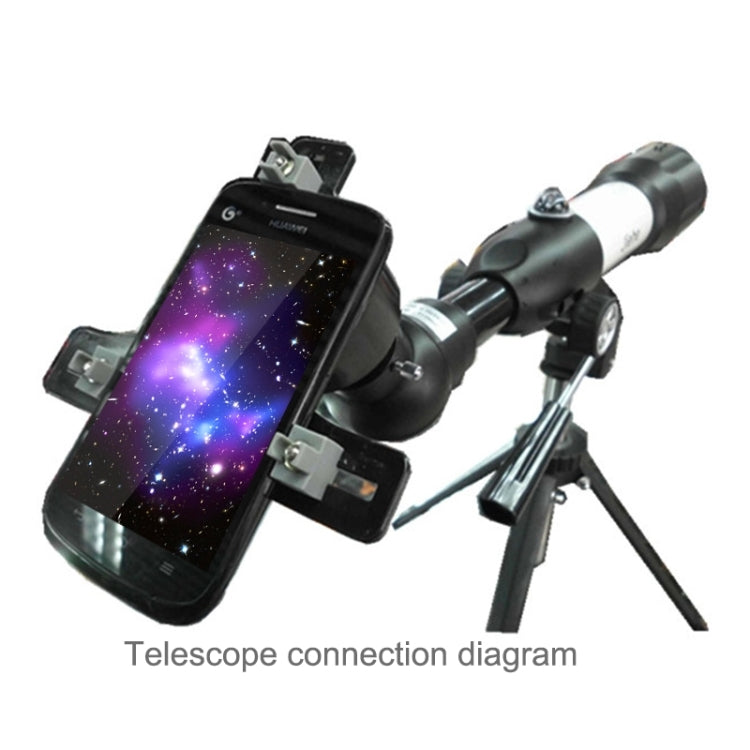 HY008 Universal Microscope & Telescope Phone Frame Bracket, For iPhone, Galaxy, Sony, Lenovo, HTC, Huawei, Google, LG, Xiaomi and other Smartphones
