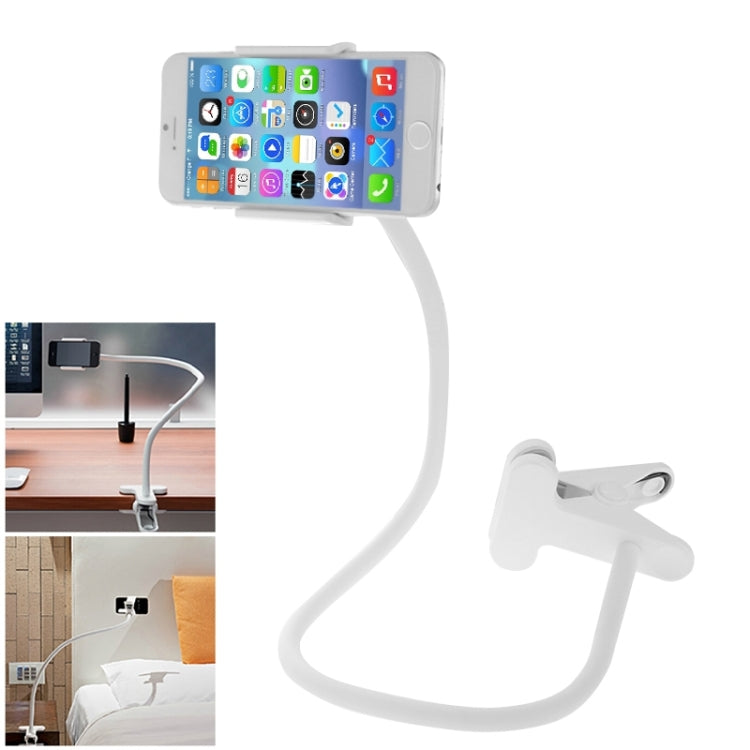 Multi-function Flexible Universal Car Holder Desktop Bed Lazy Bracket Mobile Stand for iPhone 6 & 6 Plus, Galaxy Note 4(White)