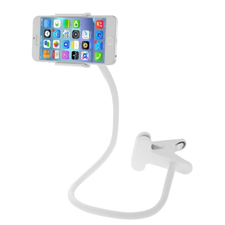 Multi-function Flexible Universal Car Holder Desktop Bed Lazy Bracket Mobile Stand for iPhone 6 & 6 Plus, Galaxy Note 4(White)