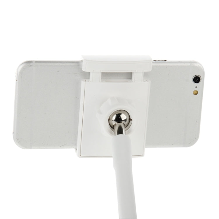 Multi-function Flexible Universal Car Holder Desktop Bed Lazy Bracket Mobile Stand for iPhone 6 & 6 Plus, Galaxy Note 4(White)