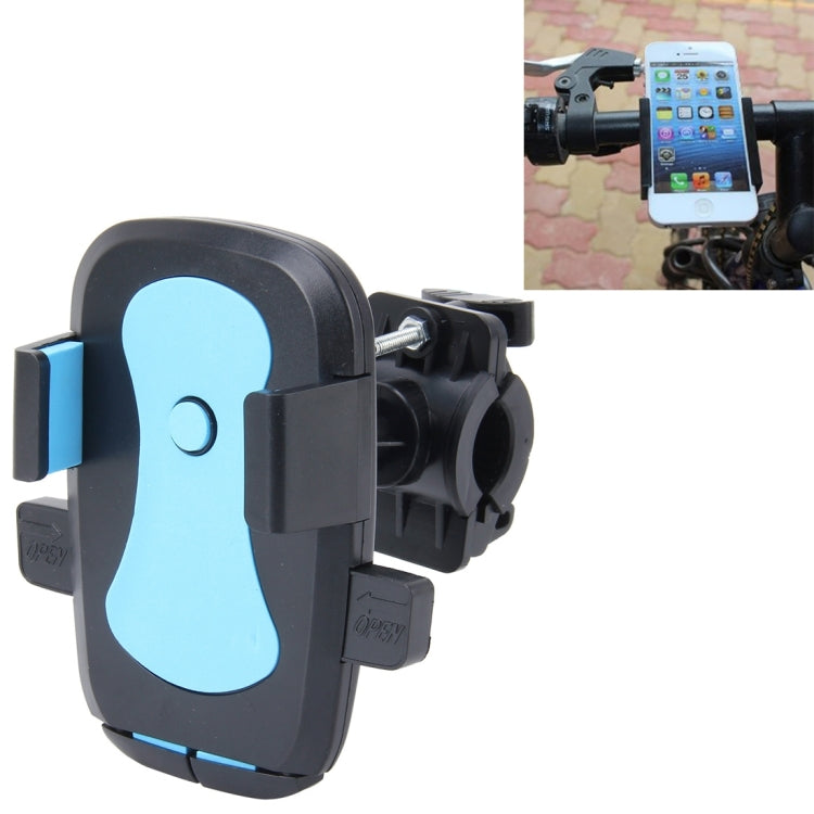 360 Degree Rotation Bicycle Phone Holder for iPhone 6 / iPhone 5 & 5C & 5S / iPhone 4 & 4S, Clip Size: 45mm-72mm