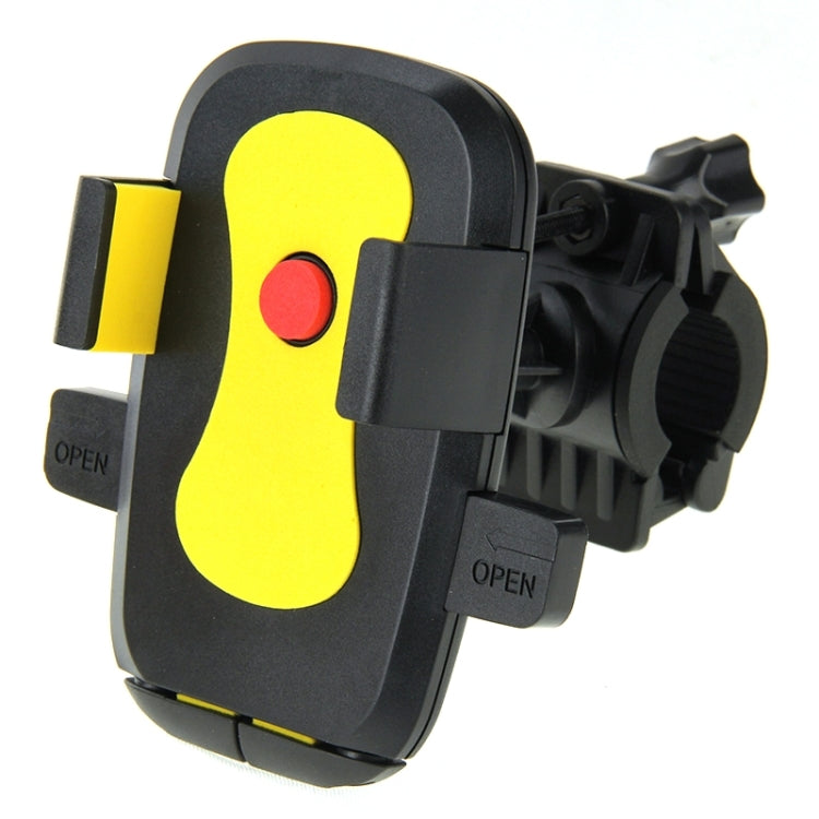 360 Degree Rotation Bicycle Phone Holder for iPhone 6 / iPhone 5 & 5C & 5S / iPhone 4 & 4S, Clip Size: 45mm-72mm