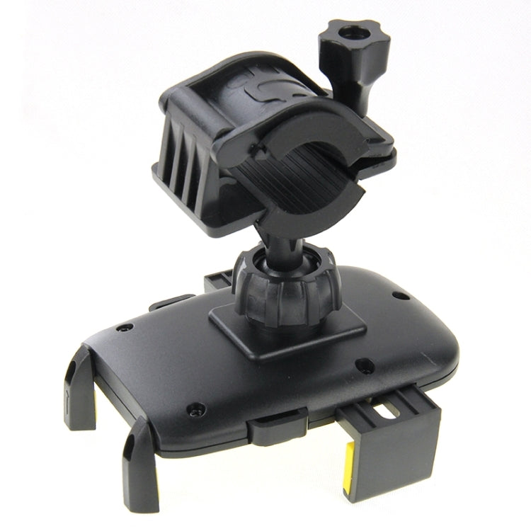 360 Degree Rotation Bicycle Phone Holder for iPhone 6 / iPhone 5 & 5C & 5S / iPhone 4 & 4S, Clip Size: 45mm-72mm