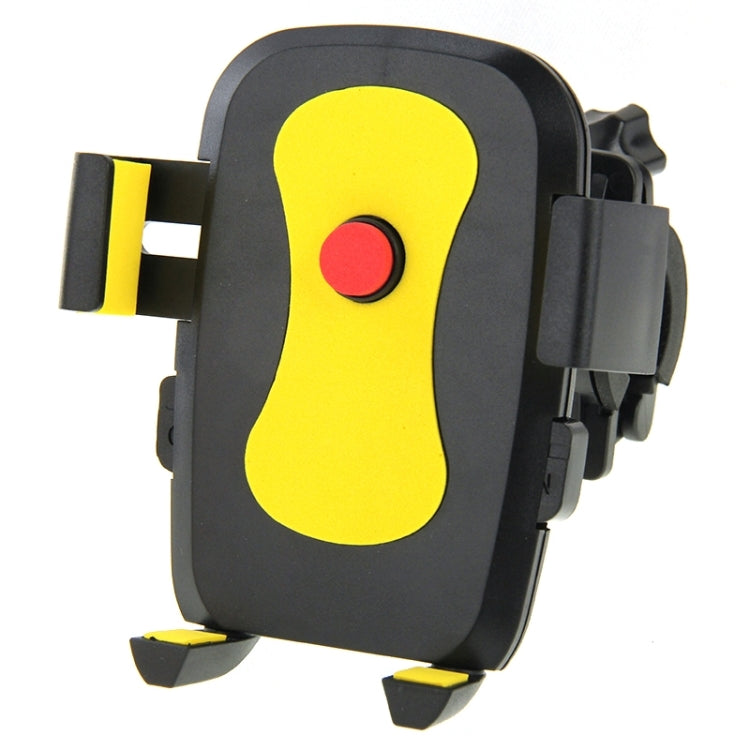 360 Degree Rotation Bicycle Phone Holder for iPhone 6 / iPhone 5 & 5C & 5S / iPhone 4 & 4S, Clip Size: 45mm-72mm
