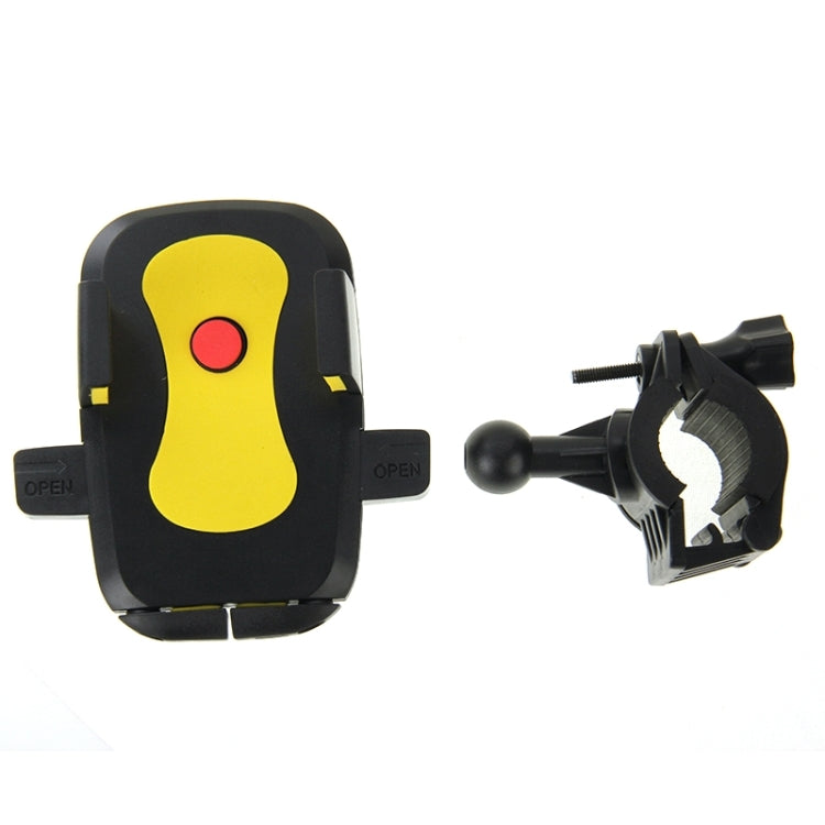 360 Degree Rotation Bicycle Phone Holder for iPhone 6 / iPhone 5 & 5C & 5S / iPhone 4 & 4S, Clip Size: 45mm-72mm