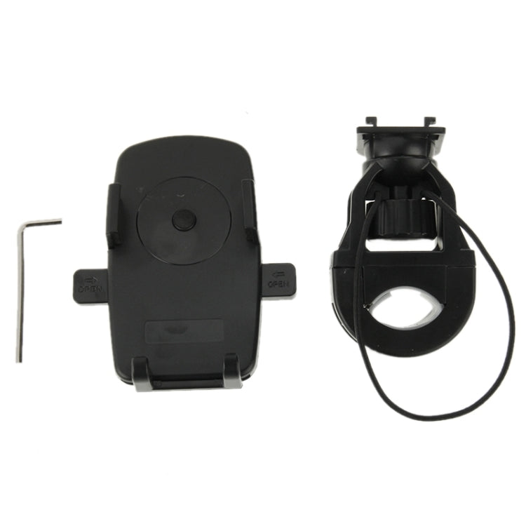 360 Degree Rotation Bicycle Phone Holder for iPhone 6 & Plus / iPhone 5 & 5C & 5S / iPhone 4 & 4S, Clip Size: 50mm-75mm