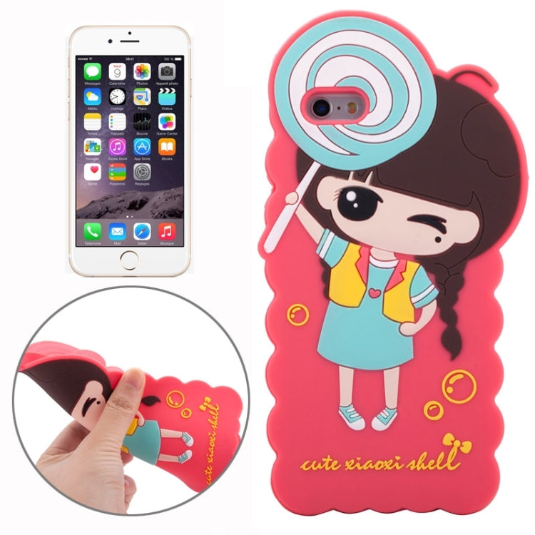 3D Style Cartoon Cute Xiaoxi Pattern Silicone Case for iPhone 6