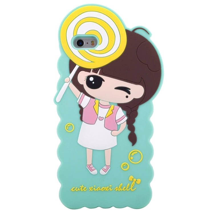 3D Style Cartoon Cute Xiaoxi Pattern Silicone Case for iPhone 6