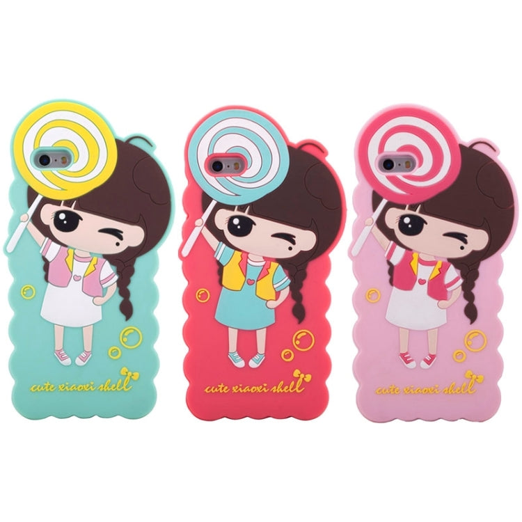3D Style Cartoon Cute Xiaoxi Pattern Silicone Case for iPhone 6