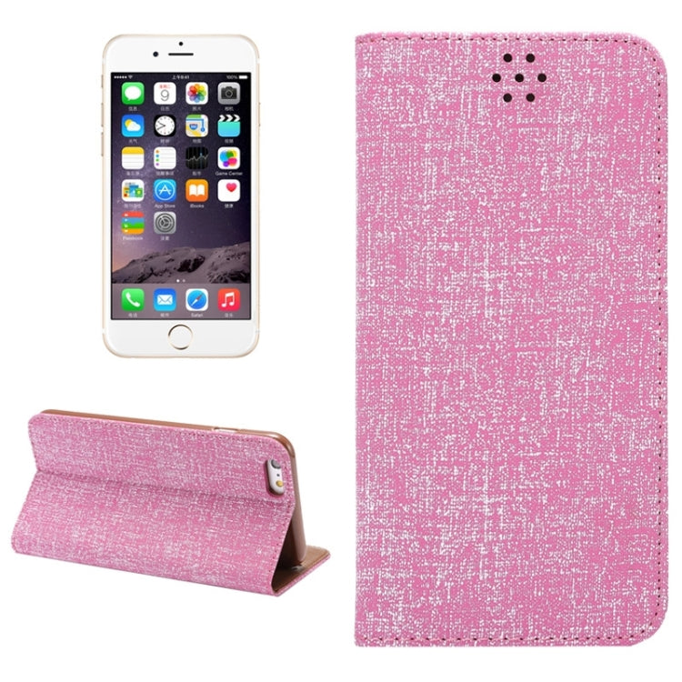 Oxford Cloth Surface Magnetic Horizontal Flip PU Leather Case with Holder & Card Slot for iPhone 6 & 6S