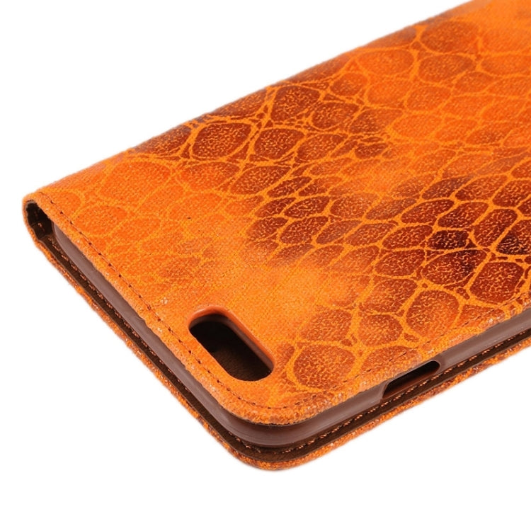 Stone Texture Magnetic Horizontal Flip PU Leather Case with Holder & Card Slot for iPhone 6 & 6S