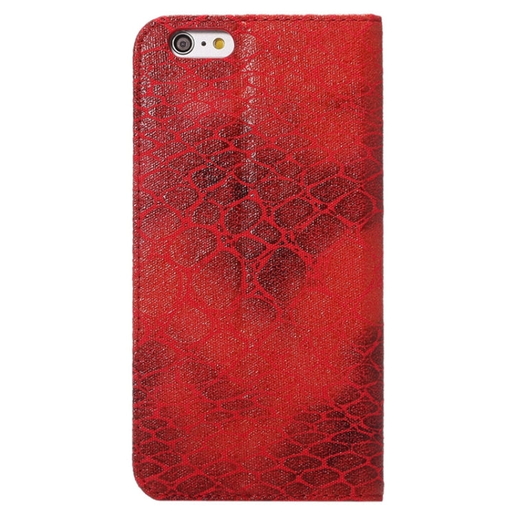 Stone Texture Magnetic Horizontal Flip PU Leather Case with Holder & Card Slot for iPhone 6 & 6S