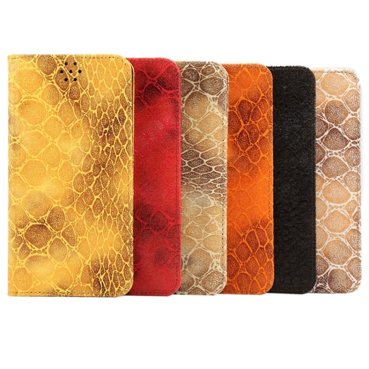 Stone Texture Magnetic Horizontal Flip PU Leather Case with Holder & Card Slot for iPhone 6 & 6S