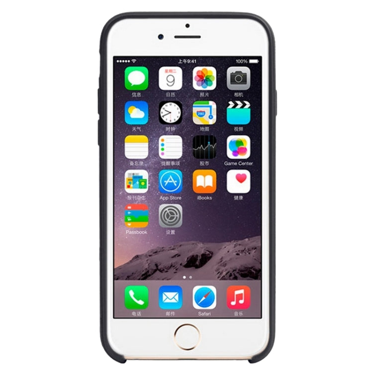 Zipper Texture Solid Color TPU Protective Case for iPhone 6