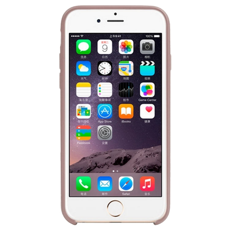 Zipper Texture Solid Color TPU Protective Case for iPhone 6