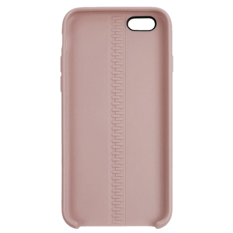 Zipper Texture Solid Color TPU Protective Case for iPhone 6