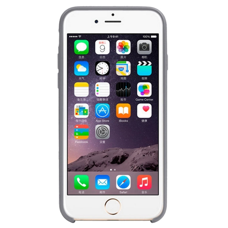 Zipper Texture Solid Color TPU Protective Case for iPhone 6