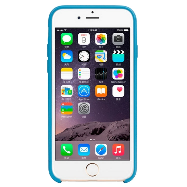 Zipper Texture Solid Color TPU Protective Case for iPhone 6
