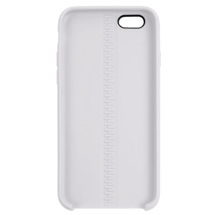 Zipper Texture Solid Color TPU Protective Case for iPhone 6