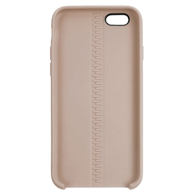 Zipper Texture Solid Color TPU Protective Case for iPhone 6