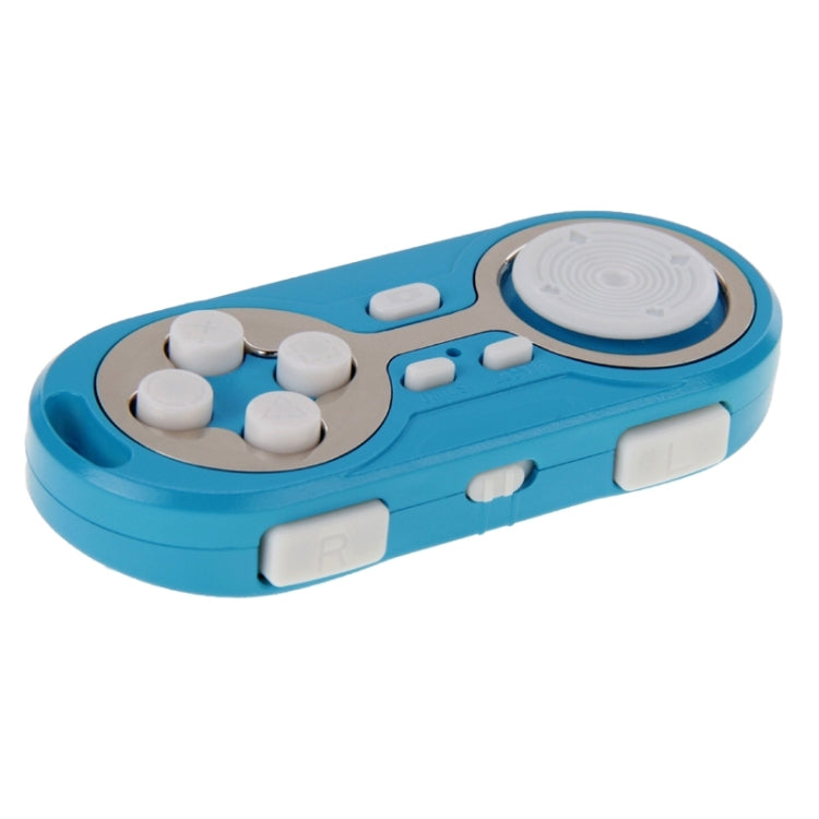 Portable Bluetooth Wireless Mini Gamepad / Remote Shutter for Android / IOS Devices(Blue)