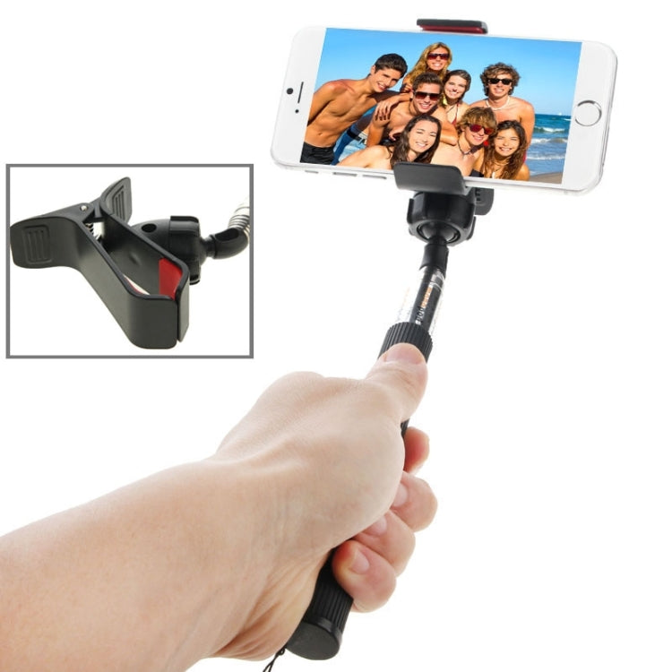 Extendable Selfie Self-portrait Handheld Monopod with Adjustable Folder